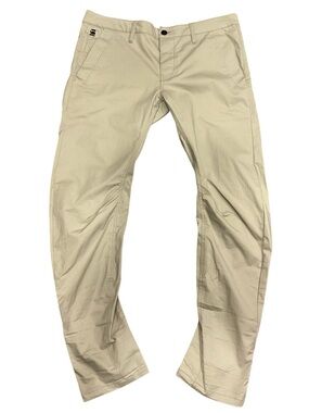 G Star Raw Men’s Light Grey Bronson 3D Slim Pants